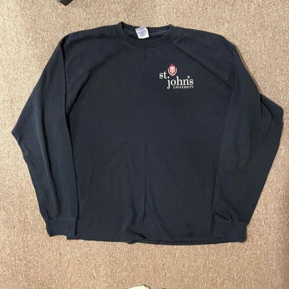 Y2k St.Johns University‎ long sleeve shirt - Picture 1 of 4